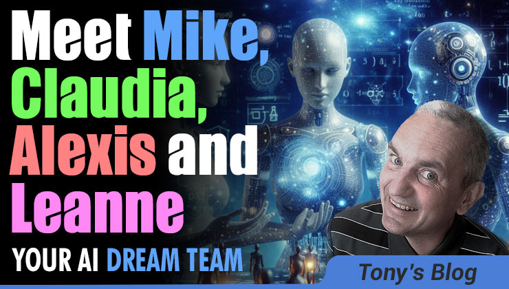 Blog post: AI Specialists for Business - Meet Mike, Claudia & Brian - Meet Mike, Claudia and Brian - three AI specialists who help We Build Stores deliver professional business results. Stop using AI like a search engine.