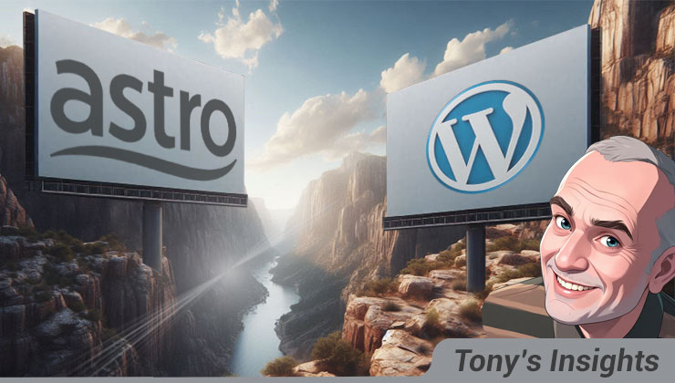 Astro vs WordPress for Small Business: An Honest Comparison
