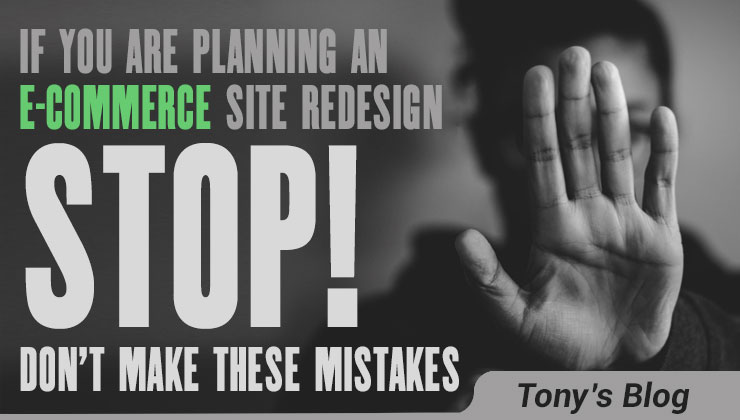 Avoid These Mistakes When Redesigning Your eCommerce Site