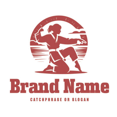 Women's Self Defence Logo Design - Empowerment Training Centre Martial Arts Branding